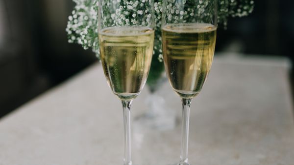Bottiglia di Prosecco in Spa